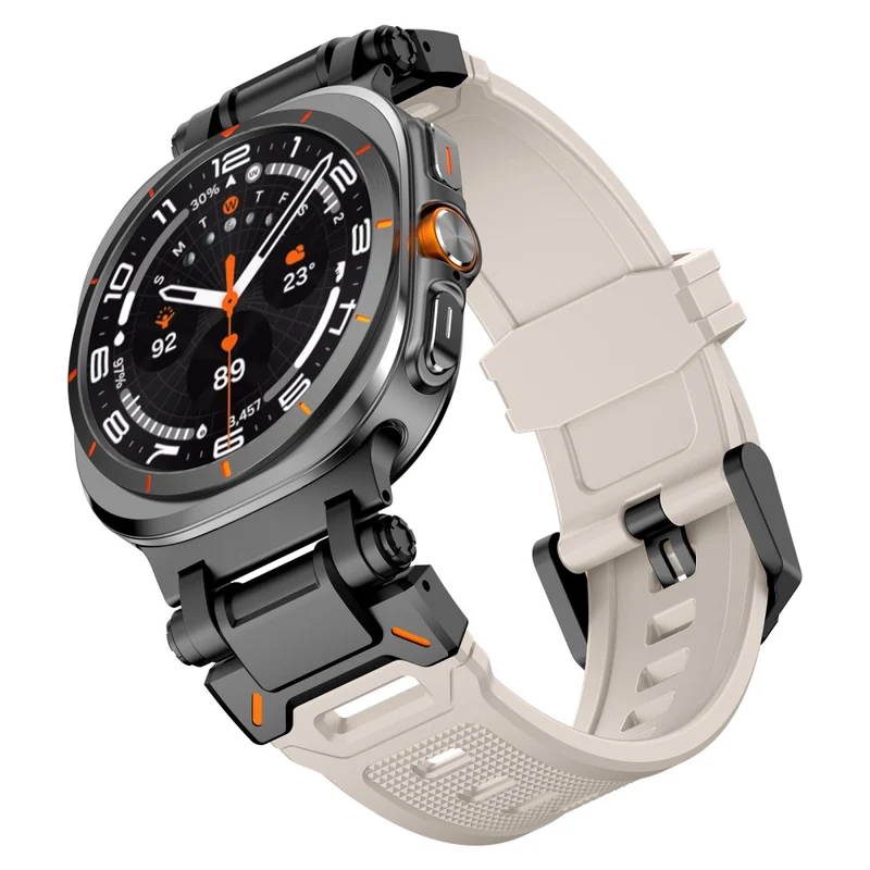 Mega Bequem Samsung Galaxy Watch Ultra 47mm Silikon Armband