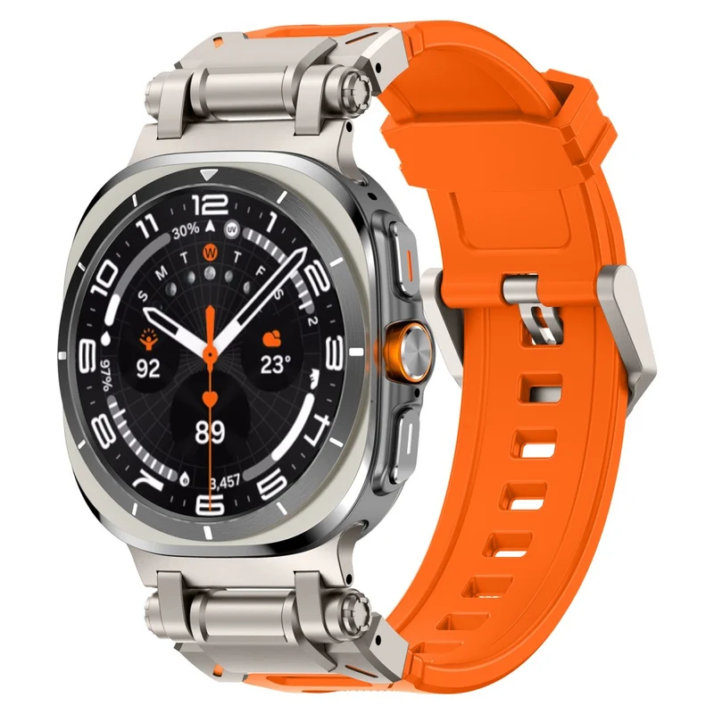 Mega Bequem Samsung Galaxy Watch Ultra 47mm Silikon Armband