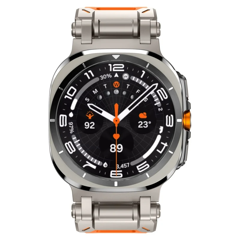 Mega Bequem Samsung Galaxy Watch Ultra 47mm Silikon Armband