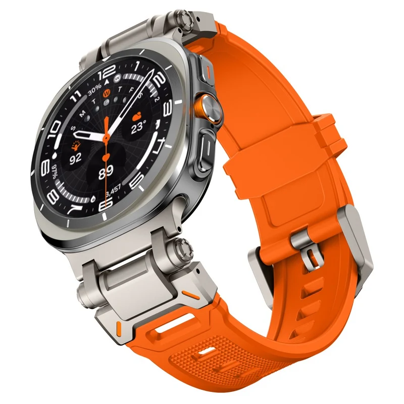 Mega Bequem Samsung Galaxy Watch Ultra 47mm Silikon Armband