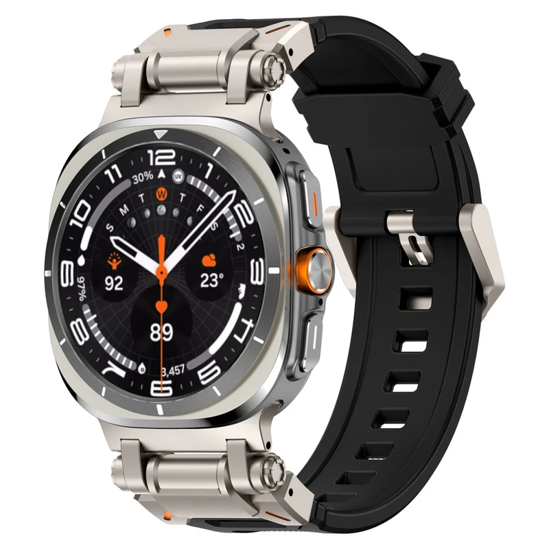 Mega Bequem Samsung Galaxy Watch Ultra 47mm Silikon Armband