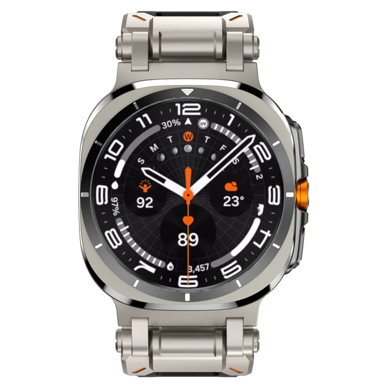 Mega Bequem Samsung Galaxy Watch Ultra 47mm Silikon Armband