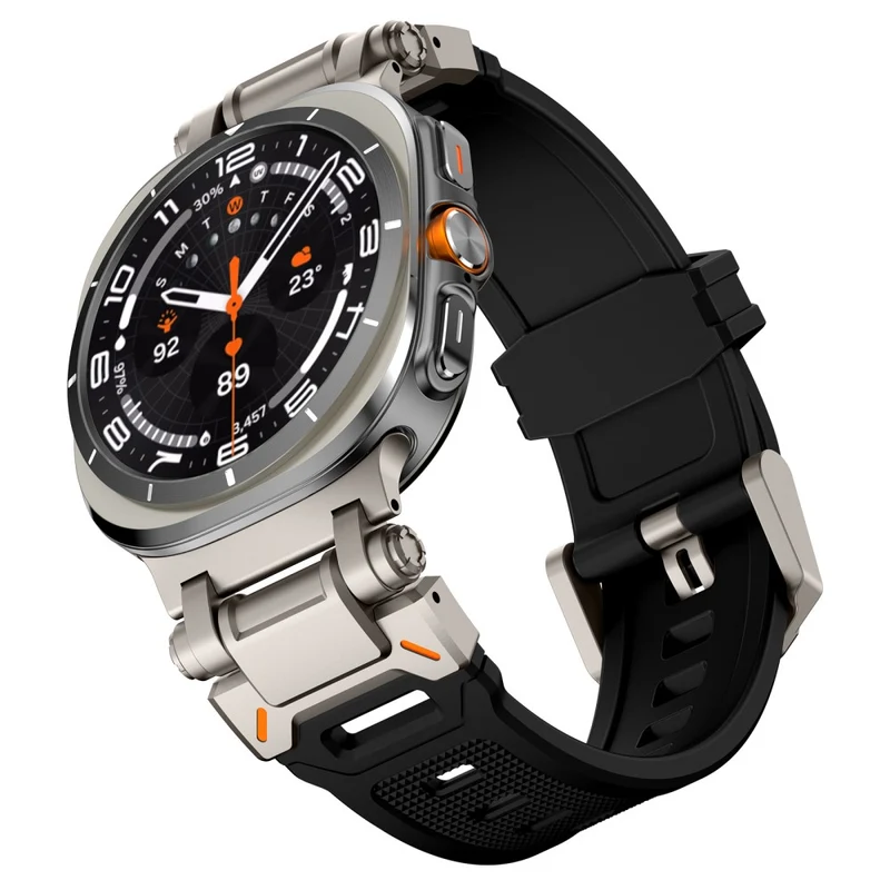 Mega Bequem Samsung Galaxy Watch Ultra 47mm Silikon Armband