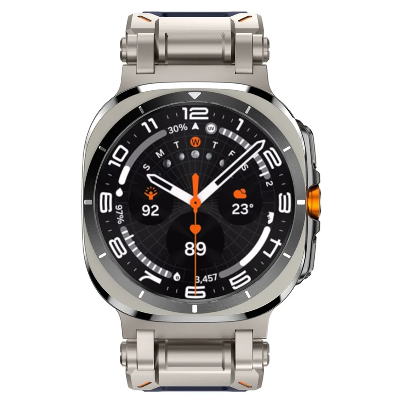 Mega Bequem Samsung Galaxy Watch Ultra 47mm Silikon Armband