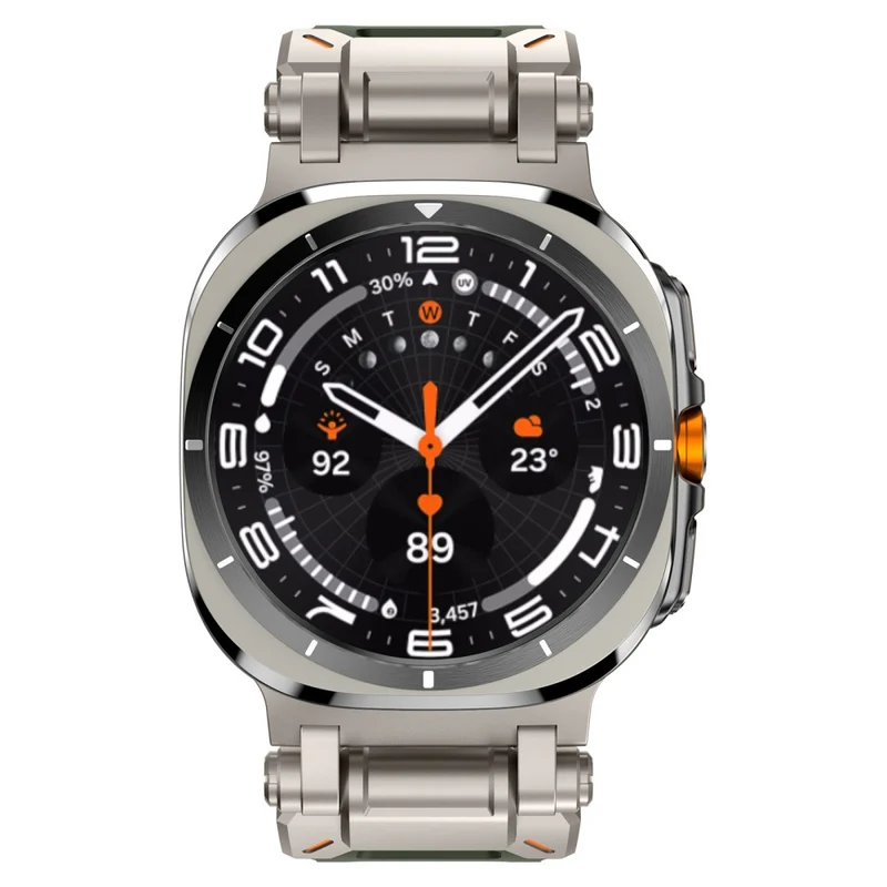 Mega Bequem Samsung Galaxy Watch Ultra 47mm Silikon Armband