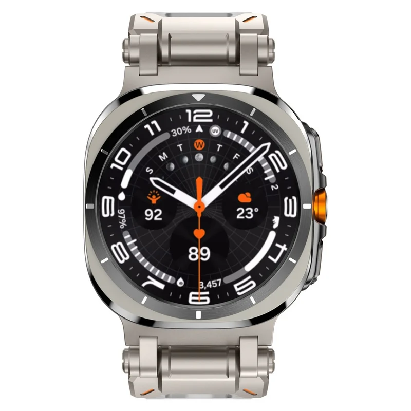 Mega Bequem Samsung Galaxy Watch Ultra 47mm Silikon Armband