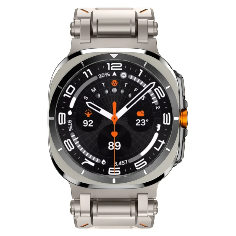 Mega Bequem Samsung Galaxy Watch Ultra 47mm Silikon Armband