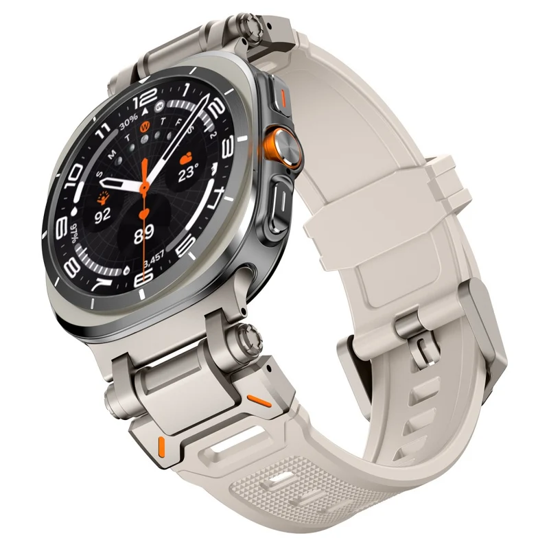 Mega Bequem Samsung Galaxy Watch Ultra 47mm Silikon Armband