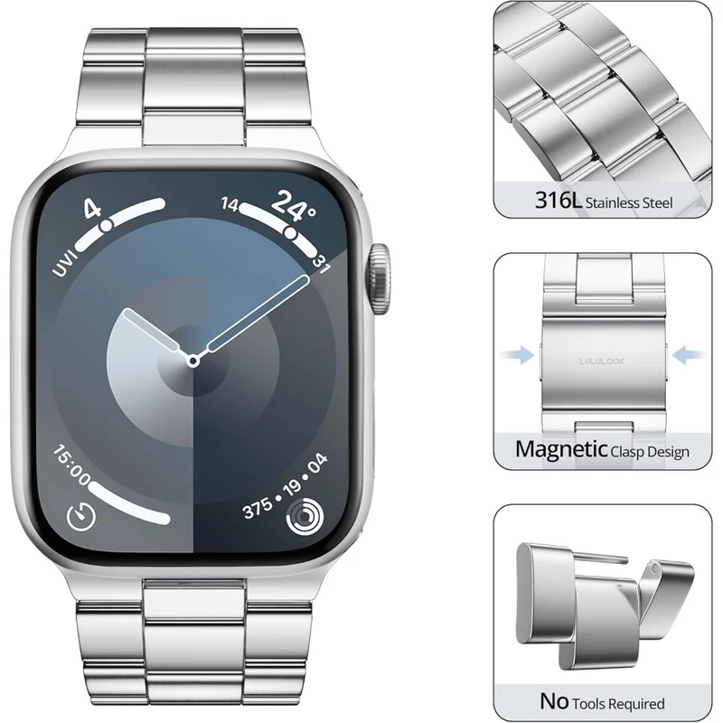 Mega Elegant Apple Smartwatch Metall Universell Armband