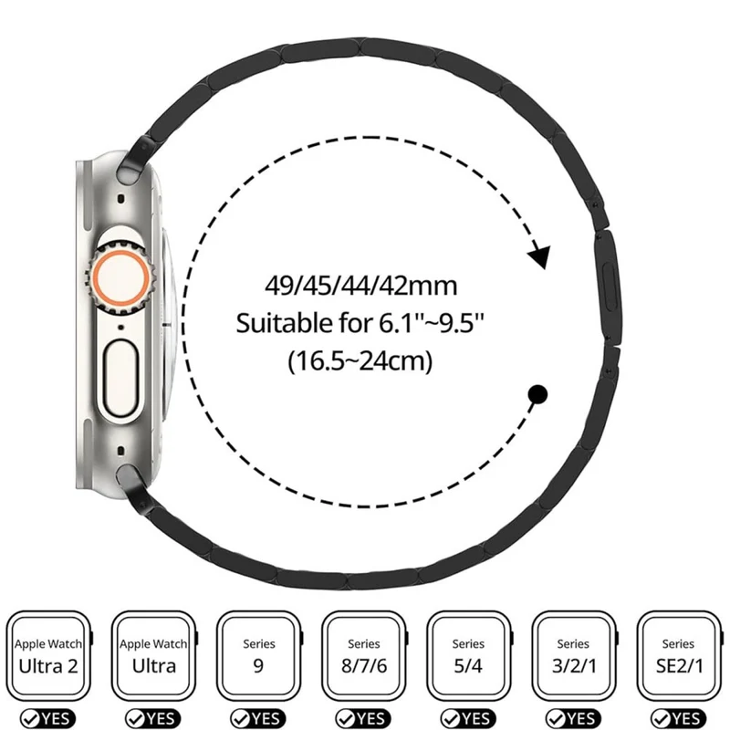 Mega Zuverlässig Apple Smartwatch Metall Universell Armband