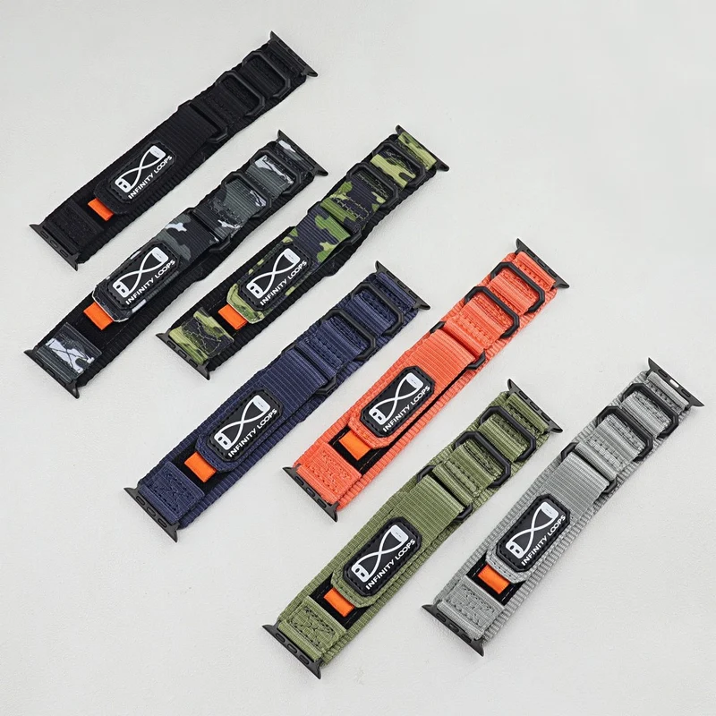 Super Gut Apple Smartwatch Nylon Universell Armband