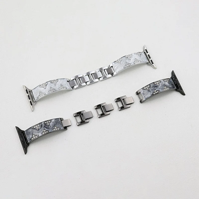 Auffallend Süß Apple Smartwatch Metall Universell Armband