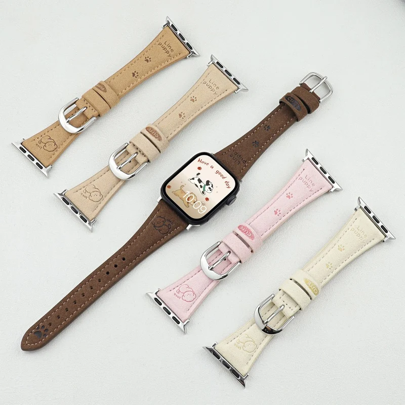 Sehr Robust Apple Smartwatch Kunstleder Universell Armband