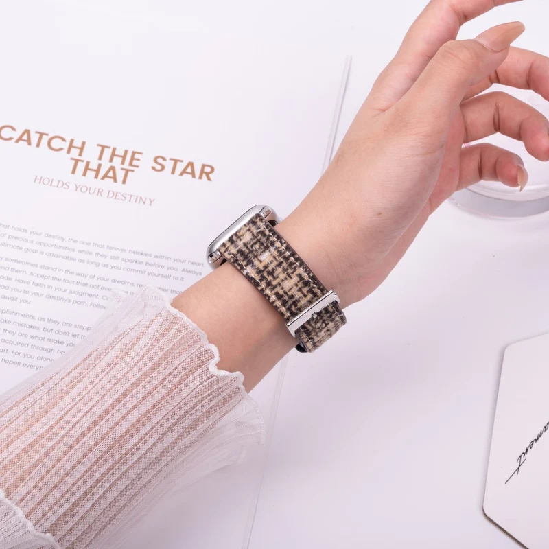 Absolut Süß Apple Smartwatch Kunstleder Universell Armband