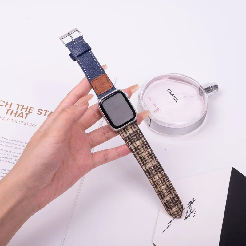 Absolut Süß Apple Smartwatch Kunstleder Universell Armband
