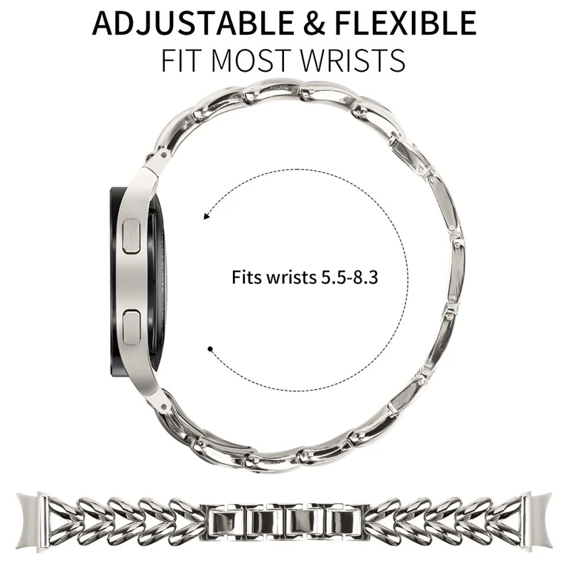 Sehr Angenehm Samsung Smartwatch Metall Universell Armband