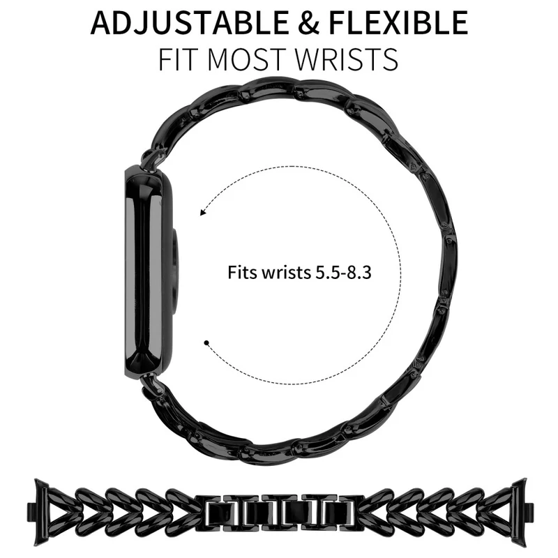 Elegant Xiaomi Smart Band 8 Pro Metall Armband