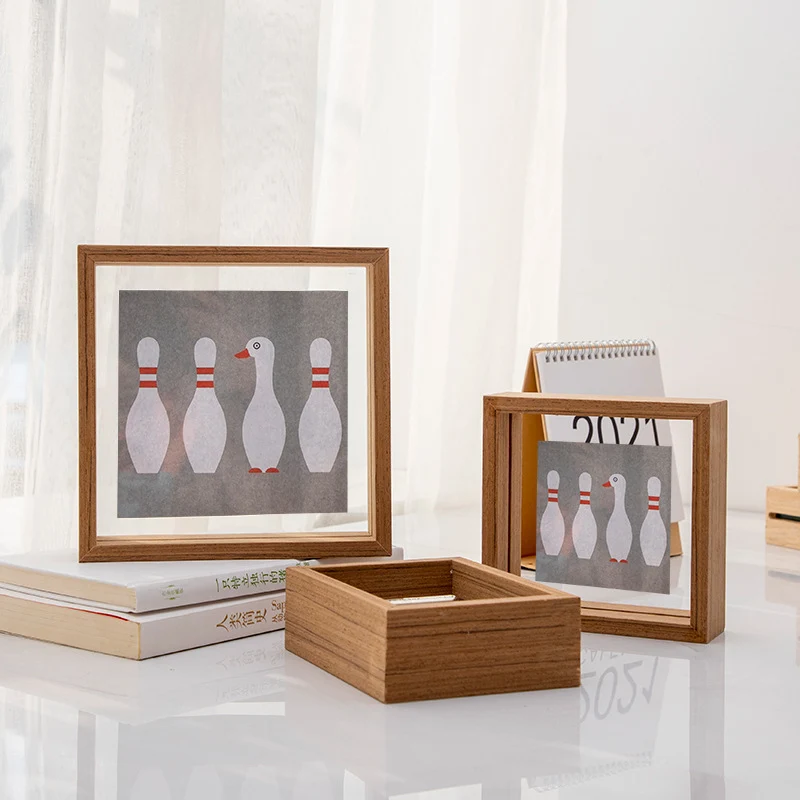Dekorativ gerahmter Bowling Kunstdruck