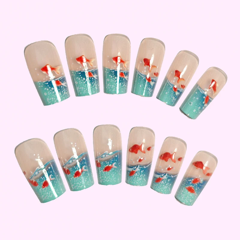 Künstlerisches Gel Nagelkunst