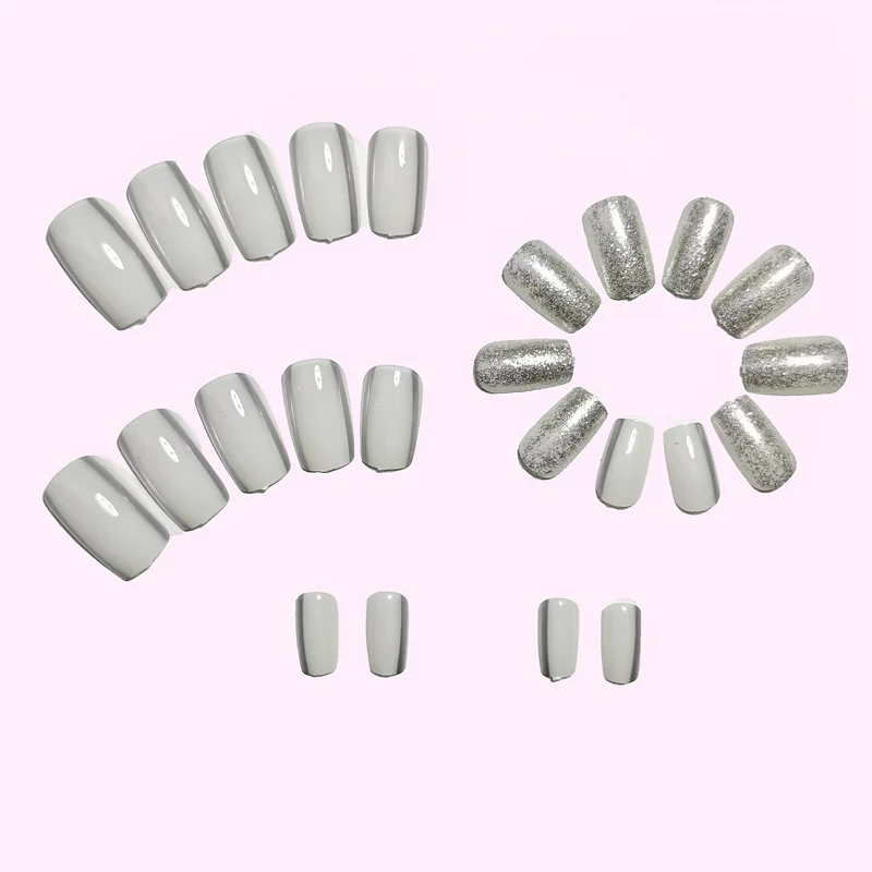 Funkelndes Glitzer Ombre Nageldesign