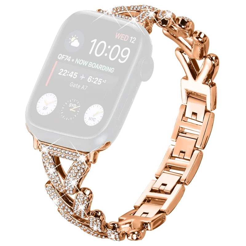 Absolut Elegant Apple Smartwatch Metall Universell Armband