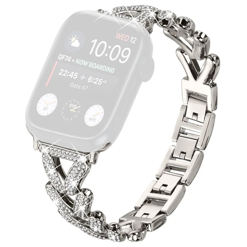 Absolut Elegant Apple Smartwatch Metall Universell Armband