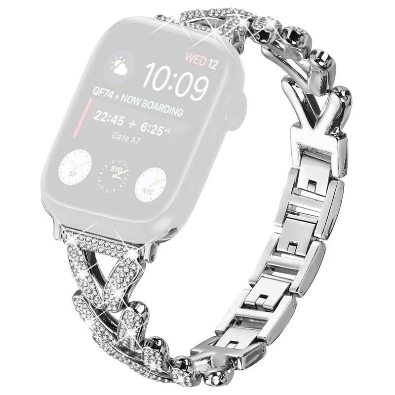 Absolut Elegant Apple Smartwatch Metall Universell Armband