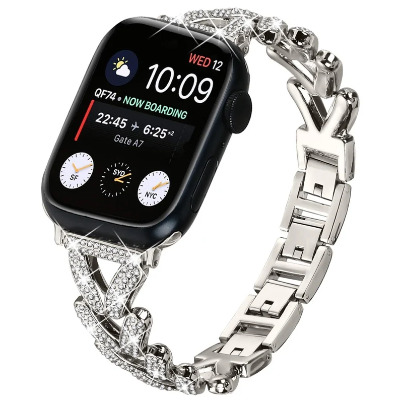 Modisch Apple Smartwatch Metall Universell Armband