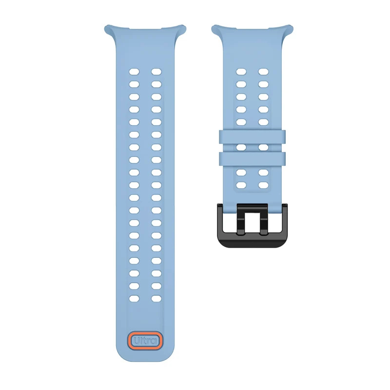 Samsung Galaxy Watch Ultra 2 Silikonarmband (Graublau)