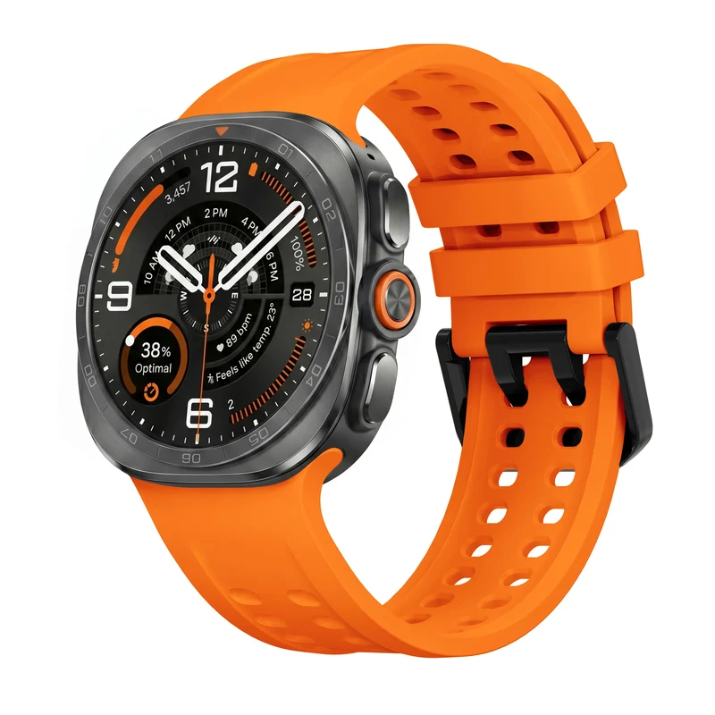 Samsung Galaxy Watch Ultra 2 Silikonarmband (Orange)