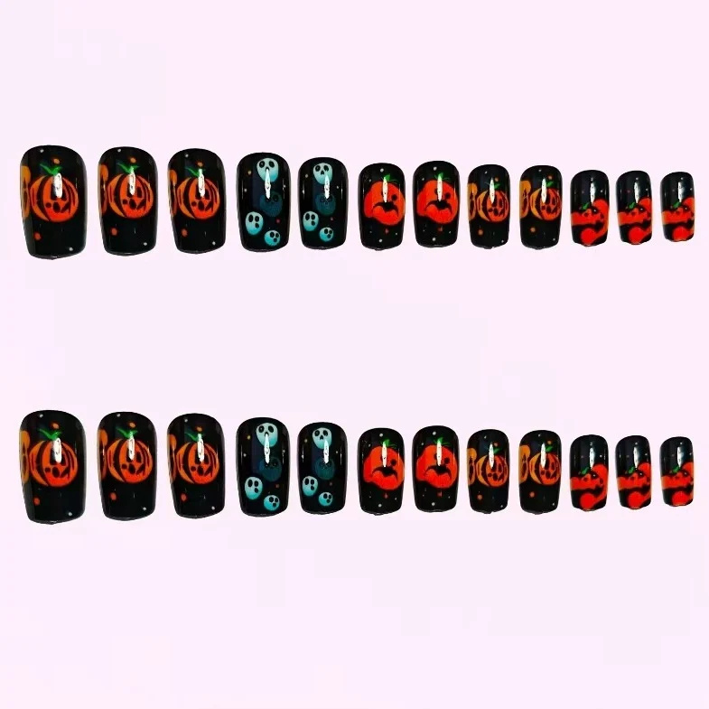 Halloween-Themen-Nagelkunst-Design
