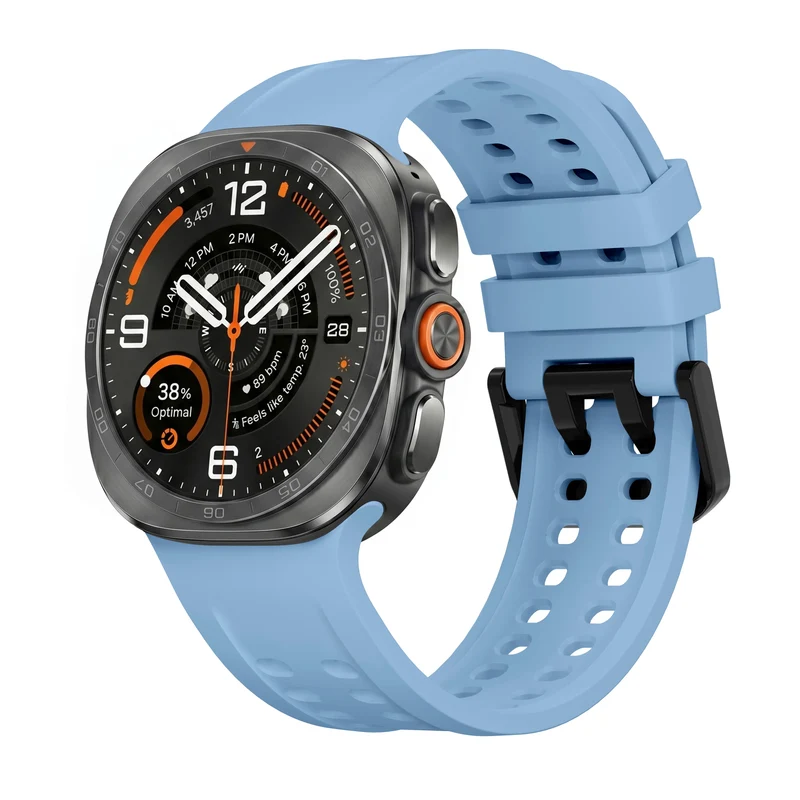 Samsung Galaxy Watch Ultra Silikonarmband (Graublau)