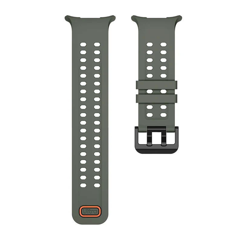 Samsung Galaxy Watch Ultra Silikonarmband (Dunkelgrün)