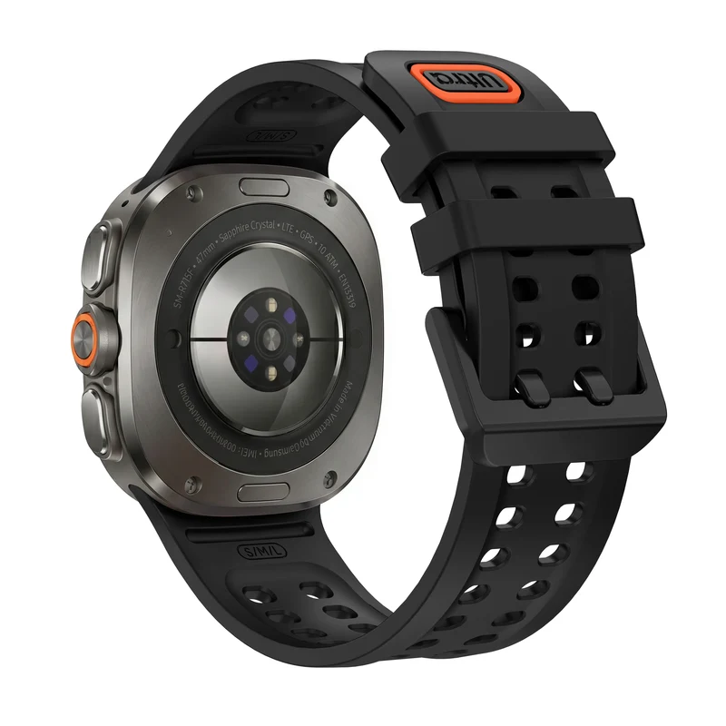 Samsung Galaxy Watch Ultra Silikonarmband (Schwarz)