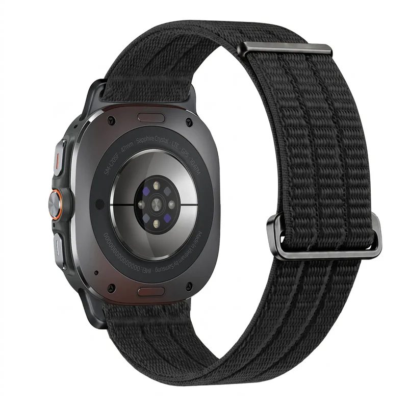 Samsung Galaxy Watch Ultra Nylon Air Armband (Schwarz)