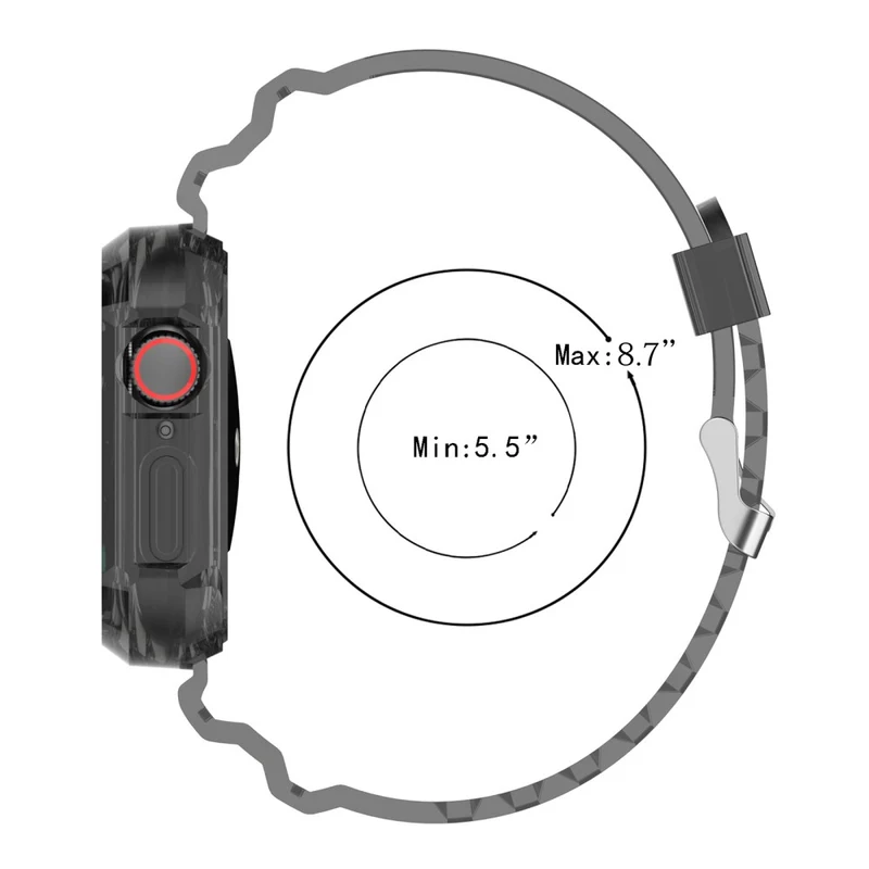 Super Angenehm Apple Watch Series 10 46mm Silikon Armband