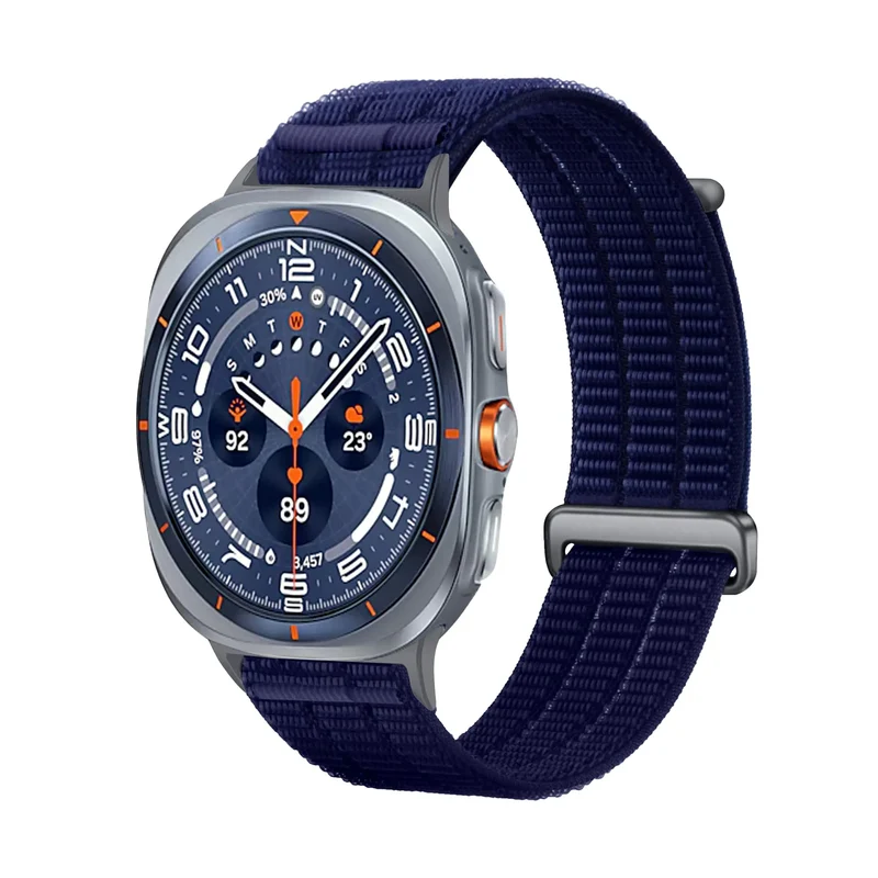 Samsung Galaxy Watch Ultra 2 Nylon Air Armband (Dunkelblau)
