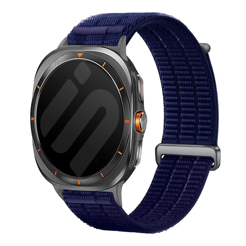 Samsung Galaxy Watch Ultra 2 Nylon Air Armband (Dunkelblau)