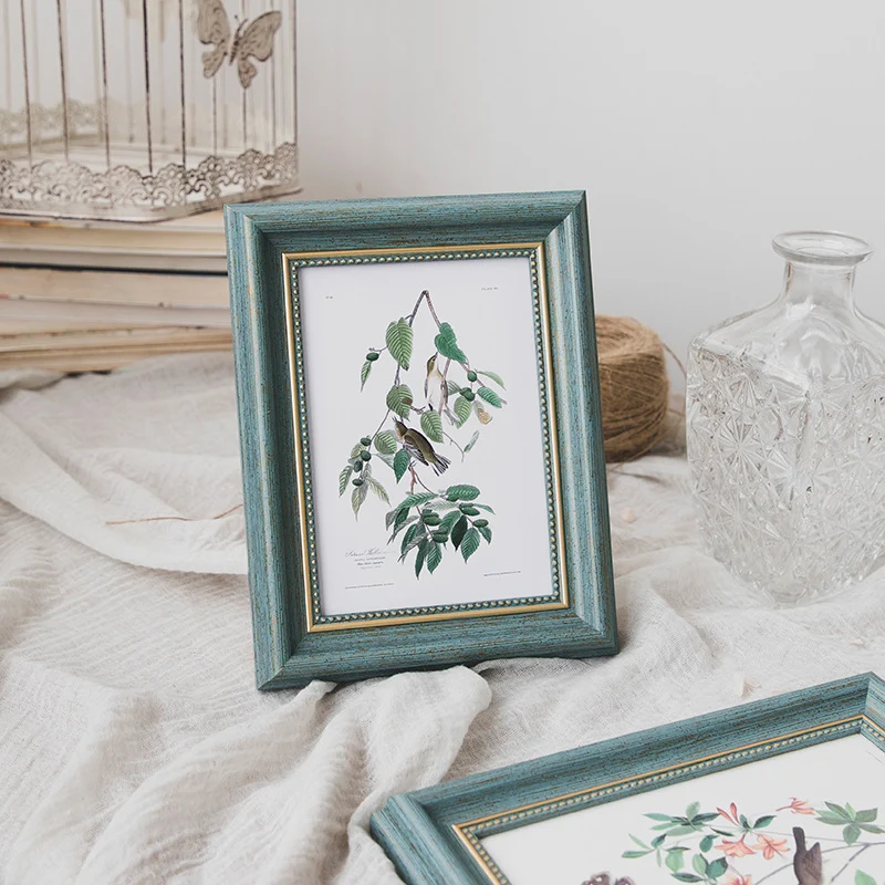 Eleganter Floral Artwork Displayrahmen