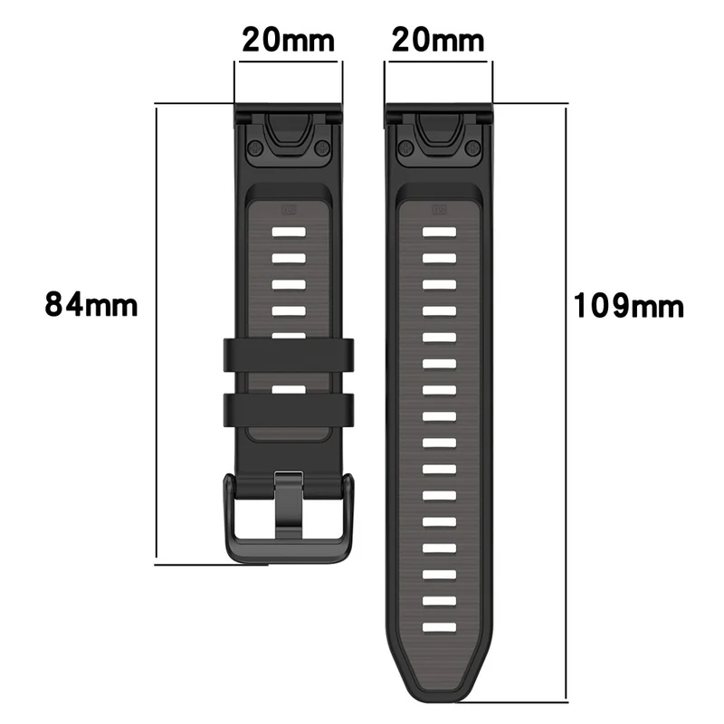 Unglaublich Süß Garmin Smartwatch Silikon Universell Armband
