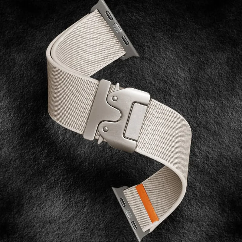 Bemerkenswert Robust Apple Smartwatch Nylon Universell Armband