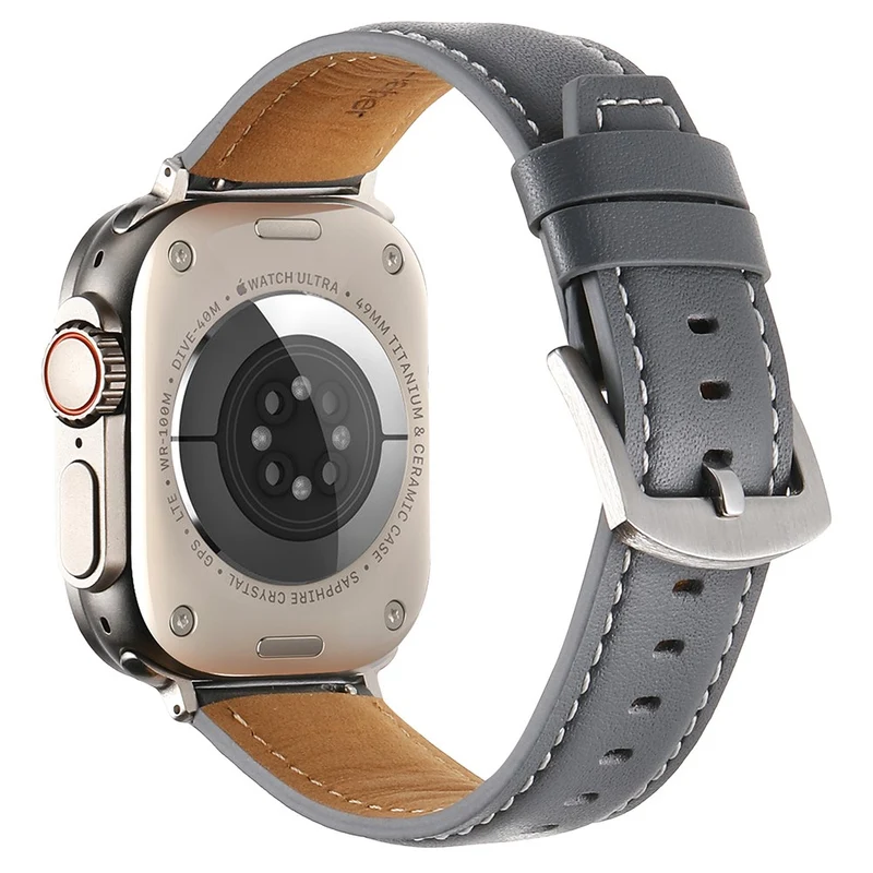 Bemerkenswert Reizvoll Apple Smartwatch Echtes Leder Universell Armband