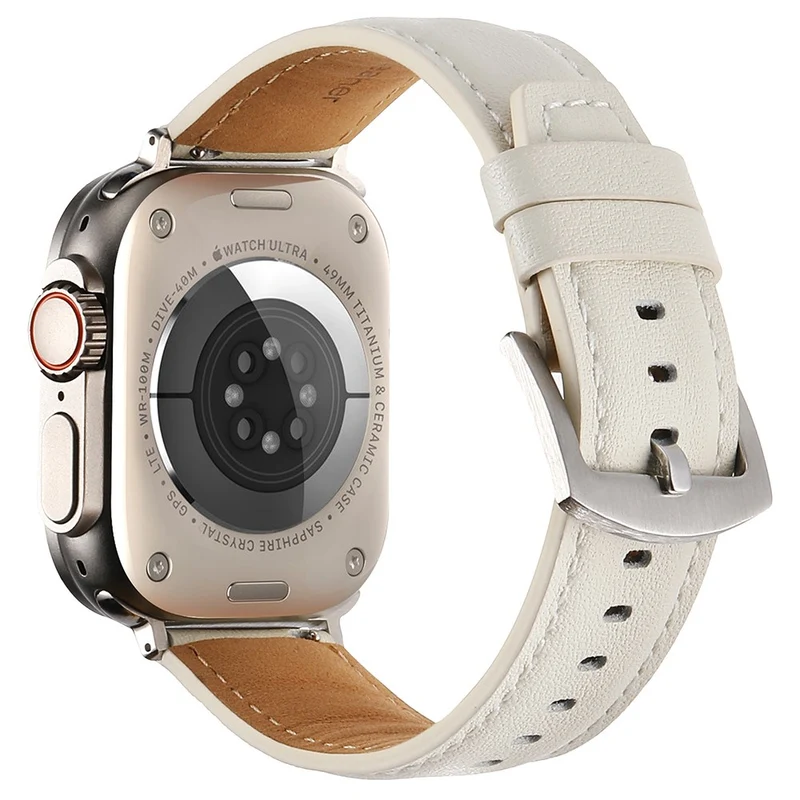 Bemerkenswert Reizvoll Apple Smartwatch Echtes Leder Universell Armband