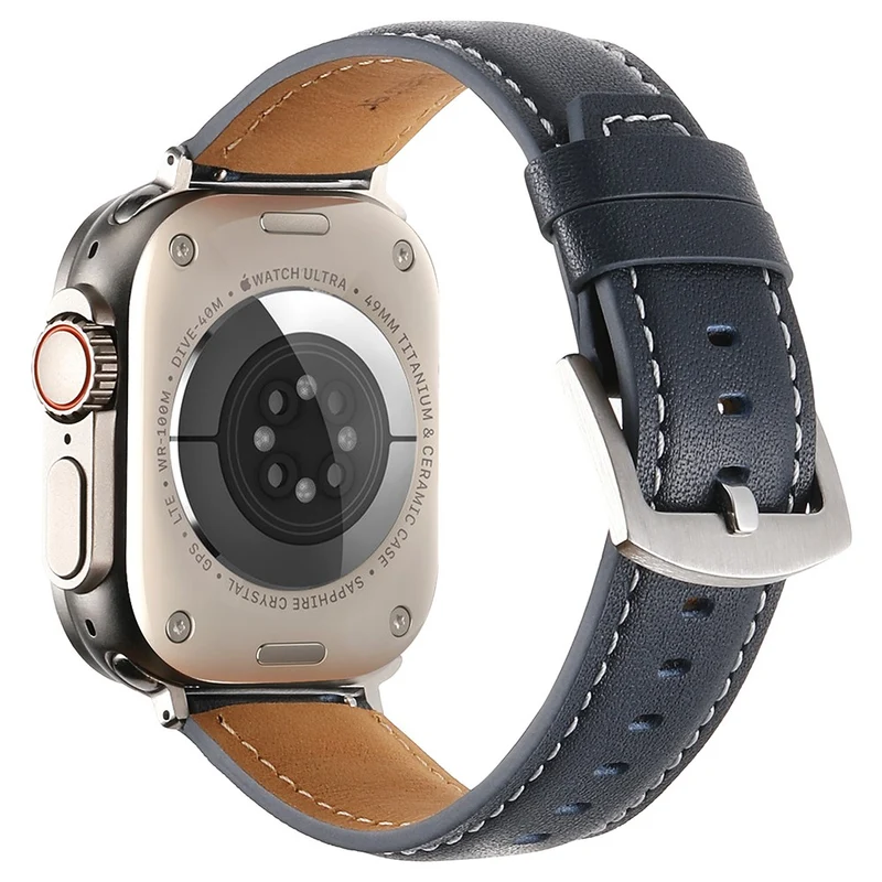 Bemerkenswert Reizvoll Apple Smartwatch Echtes Leder Universell Armband