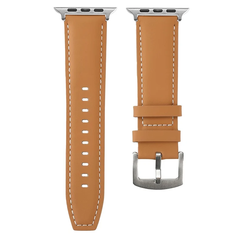 Bemerkenswert Reizvoll Apple Smartwatch Echtes Leder Universell Armband