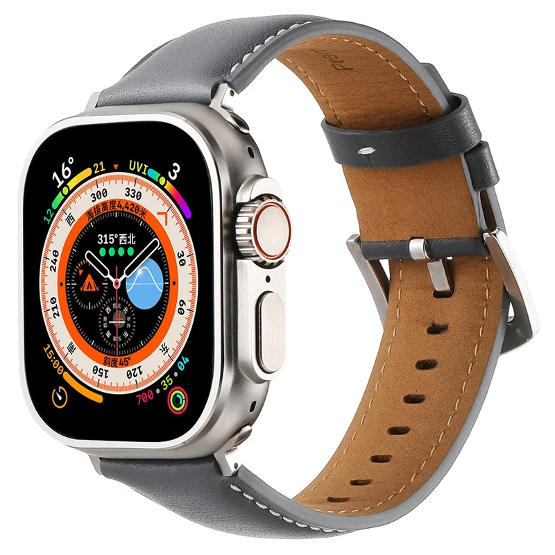 Mega Stylisch Apple Smartwatch Echtes Leder Universell Armband