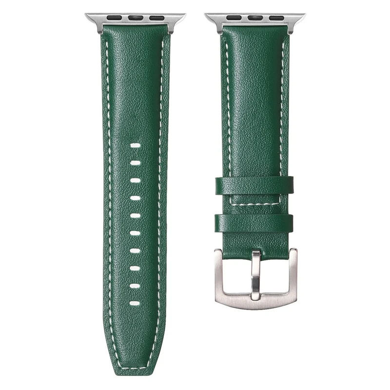 Mega Stylisch Apple Smartwatch Echtes Leder Universell Armband