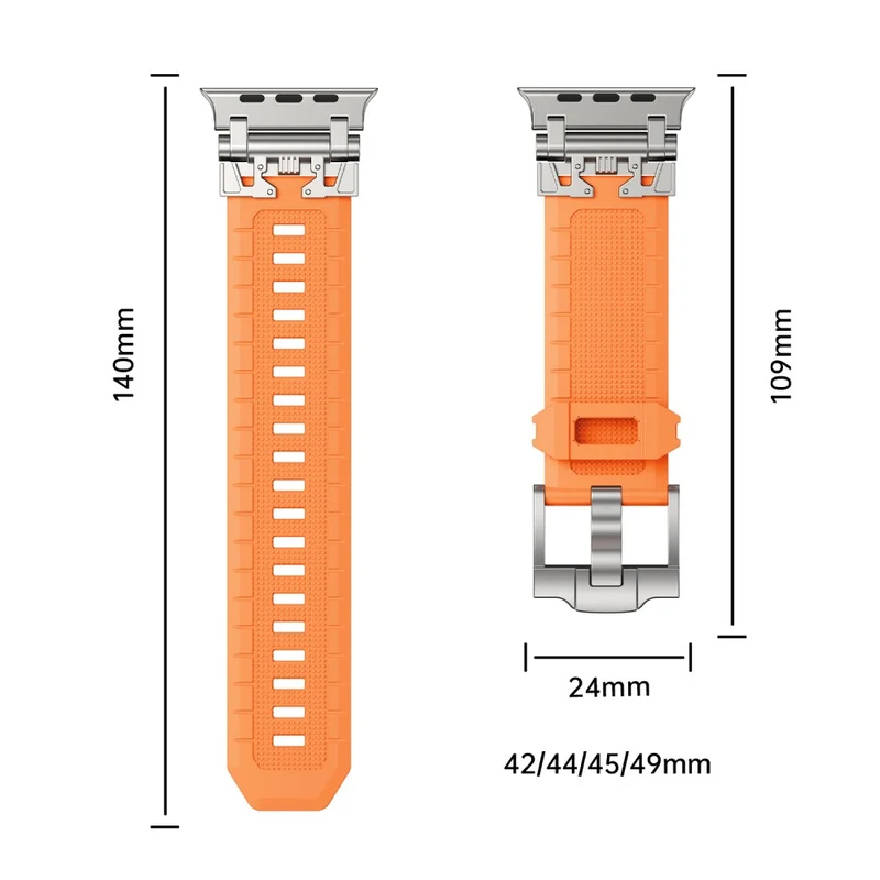 Sehr Angenehm Apple Smartwatch Silikon Universell Armband