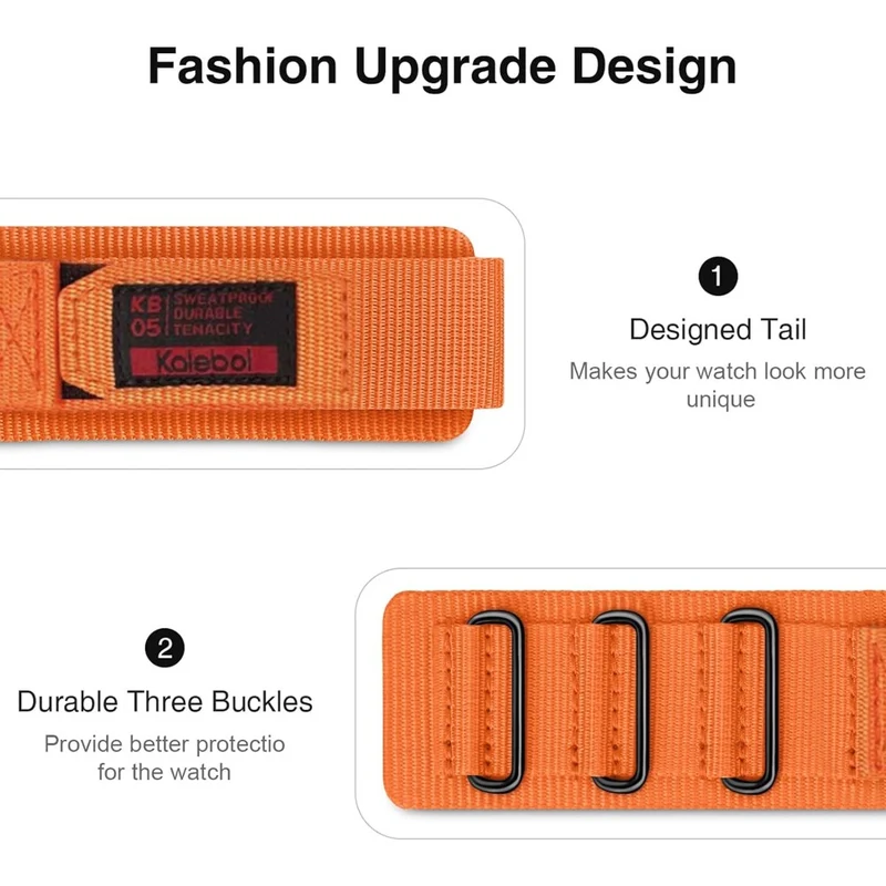 Absolut Niedlich Apple Smartwatch Nylon Universell Armband