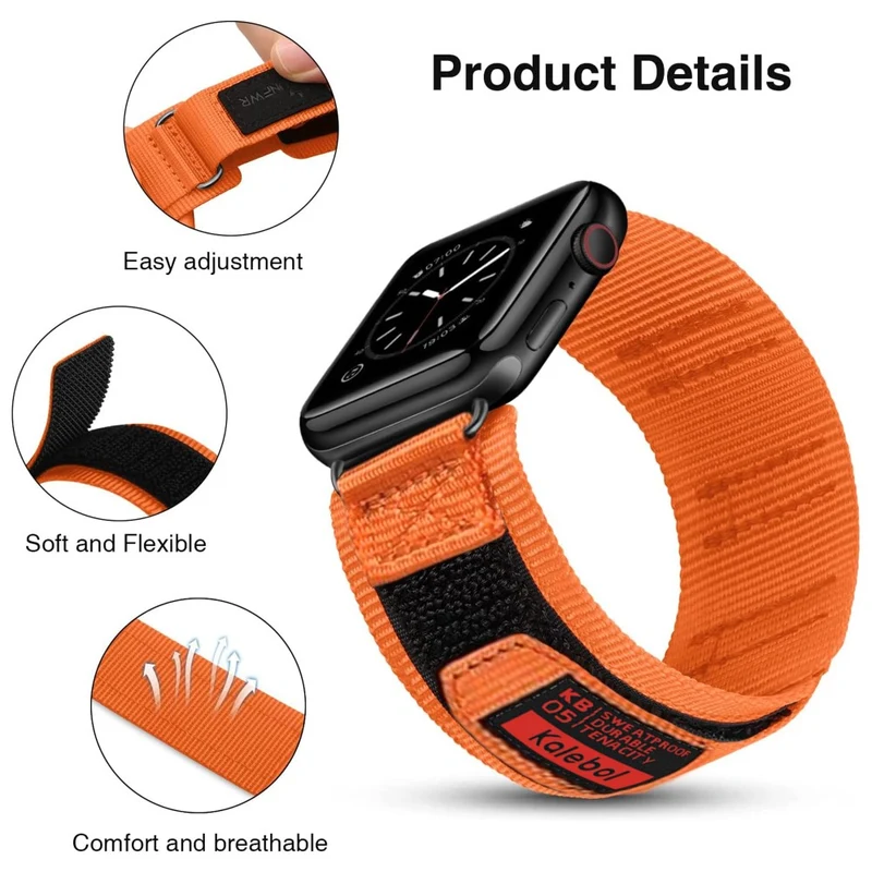 Absolut Niedlich Apple Smartwatch Nylon Universell Armband
